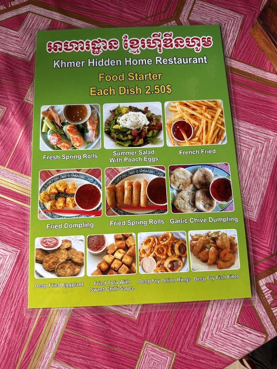 Menu Khmer Hidden Home Restaurant-2