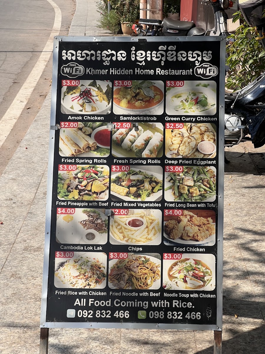 Menu Khmer Hidden Home Restaurant-3
